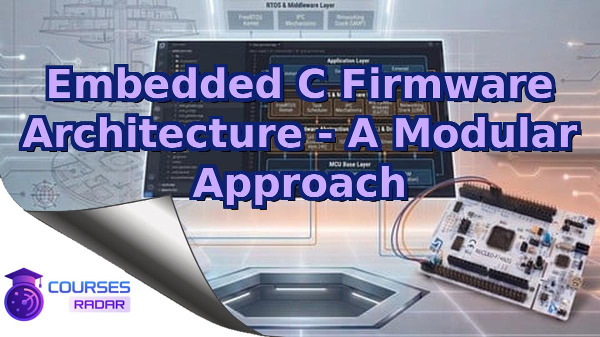 Embedded C Firmware Architecture - A Modular Approach
