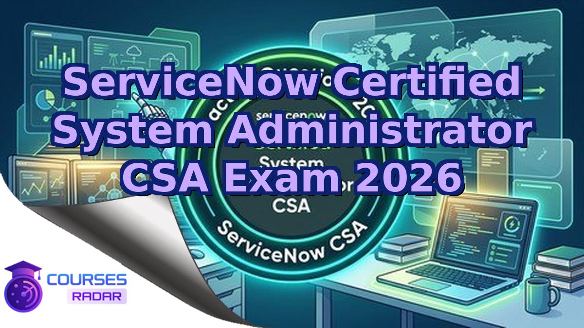 ServiceNow Certified System Administrator CSA Exam 2026