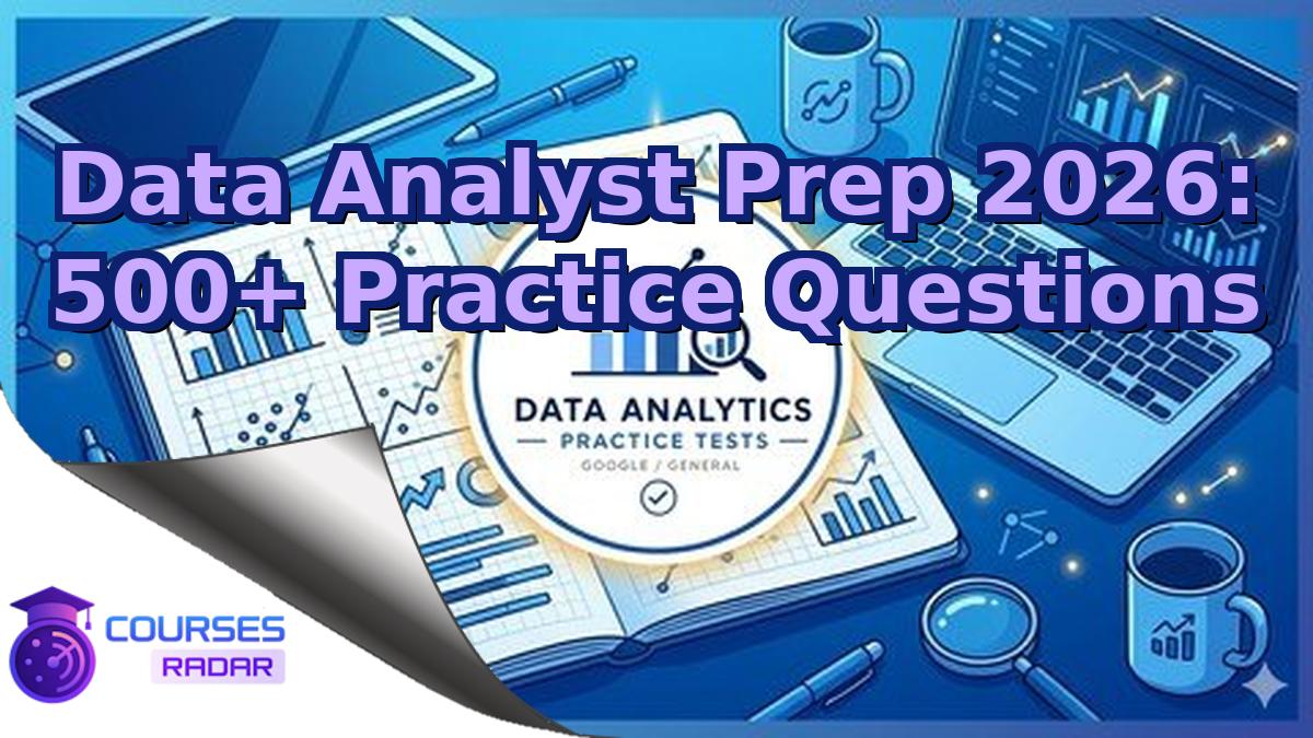 Data Analyst Prep 2026: 500+ Practice Questions