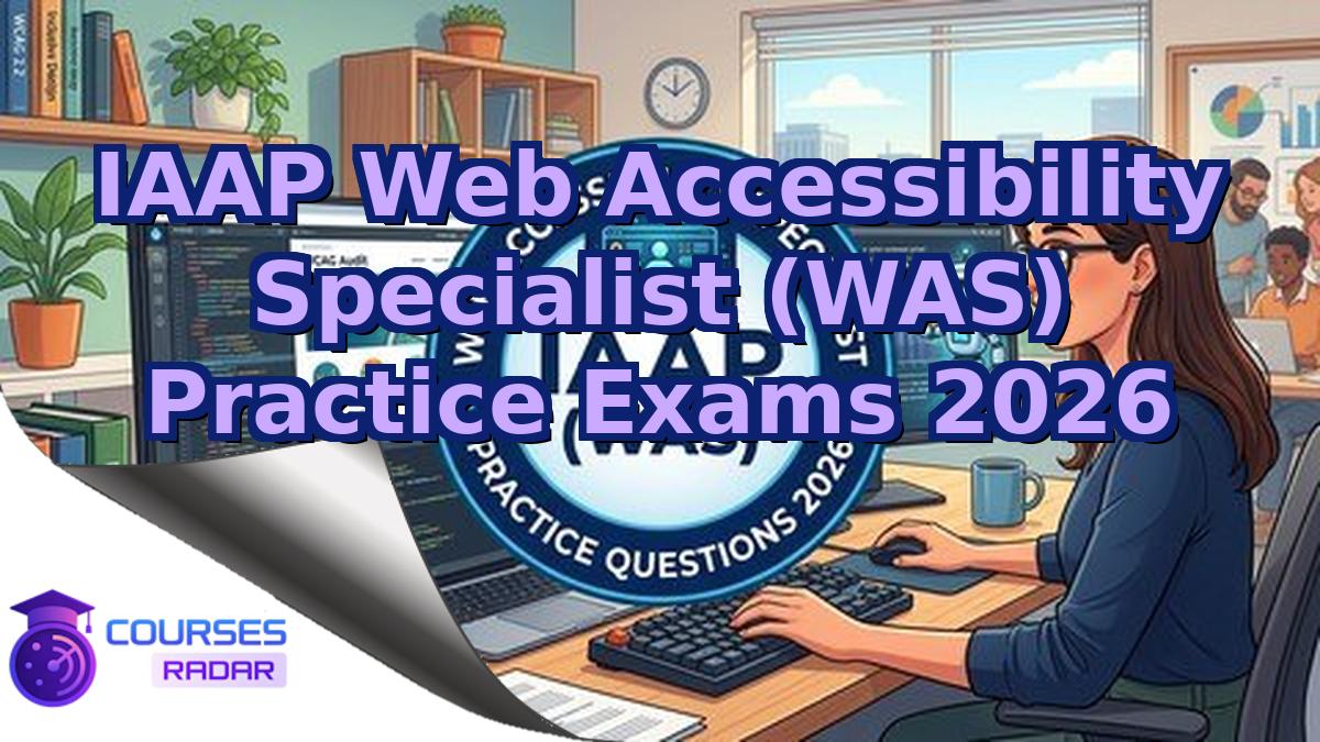 IAAP Web Accessibility Specialist (WAS) Practice Exams 2026
