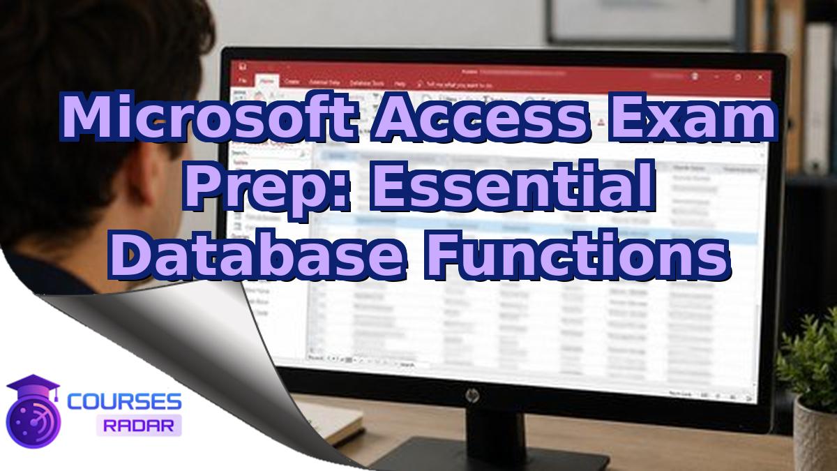 Microsoft Access Exam Prep: Essential Database Functions