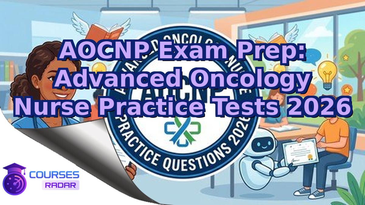 AOCNP Exam Prep: Advanced Oncology Nurse Practice Tests 2026