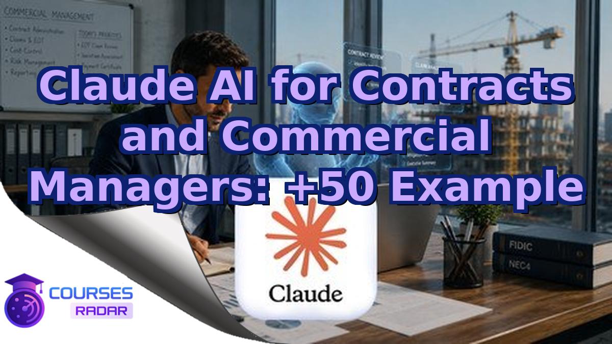 Claude AI for Contracts and Commercial Managers: +50 Example