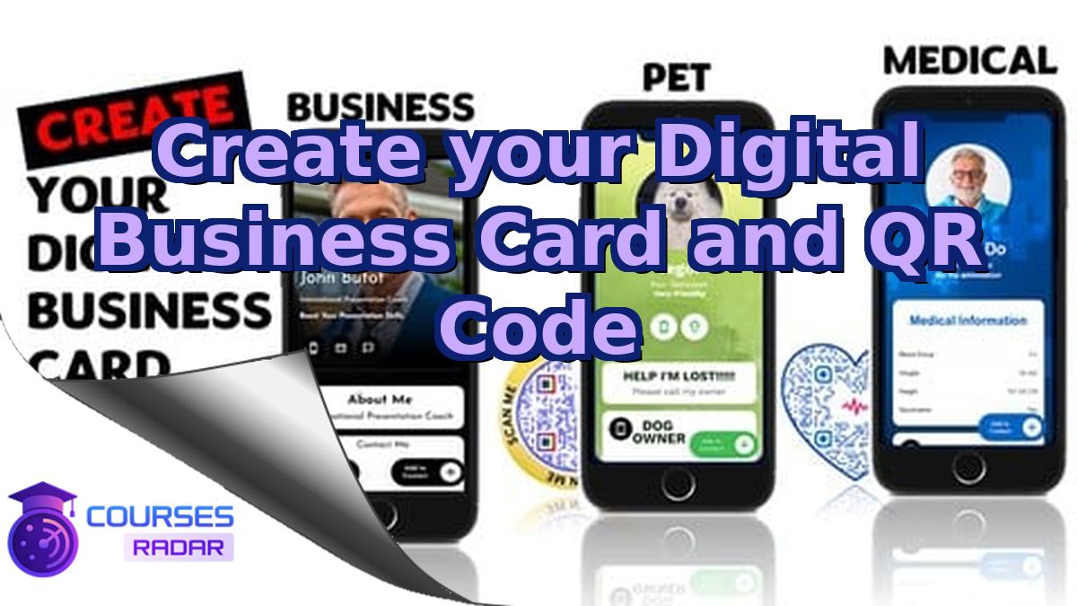 Create your Digital Business Card and QR Code