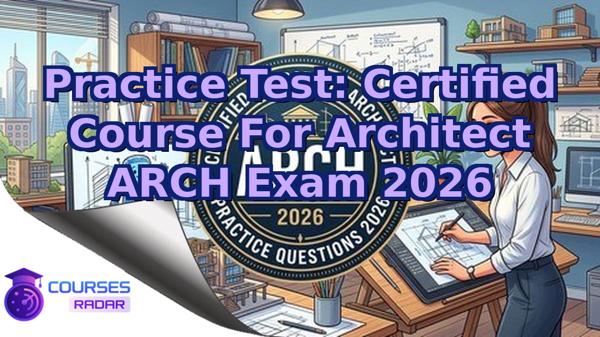Practice Test: Certified Course For Architect ARCH Exam 2026