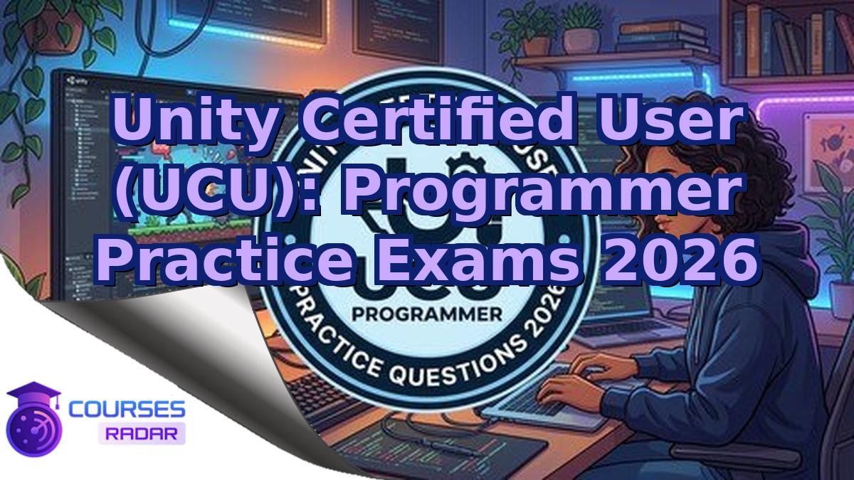 Unity Certified User (UCU): Programmer Practice Exams 2026