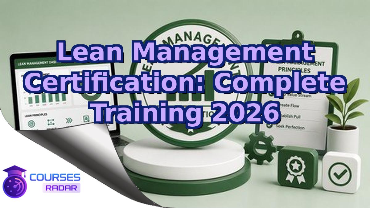 Lean Management Certification: Complete Training 2026