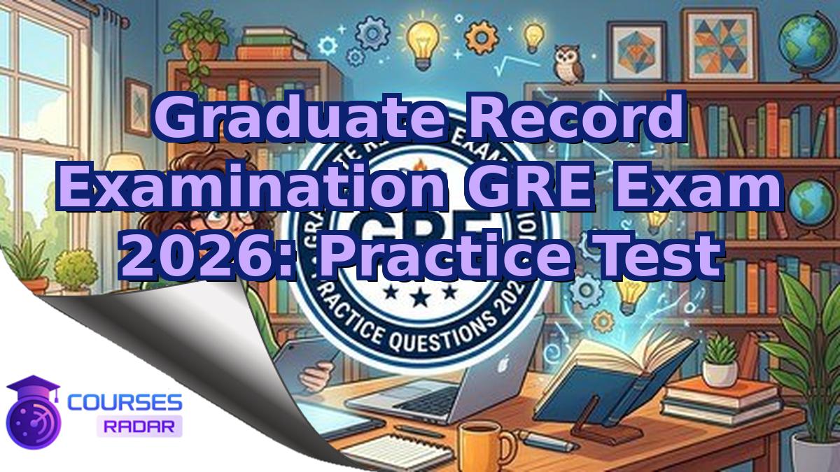 Graduate Record Examination GRE Exam 2026: Practice Test