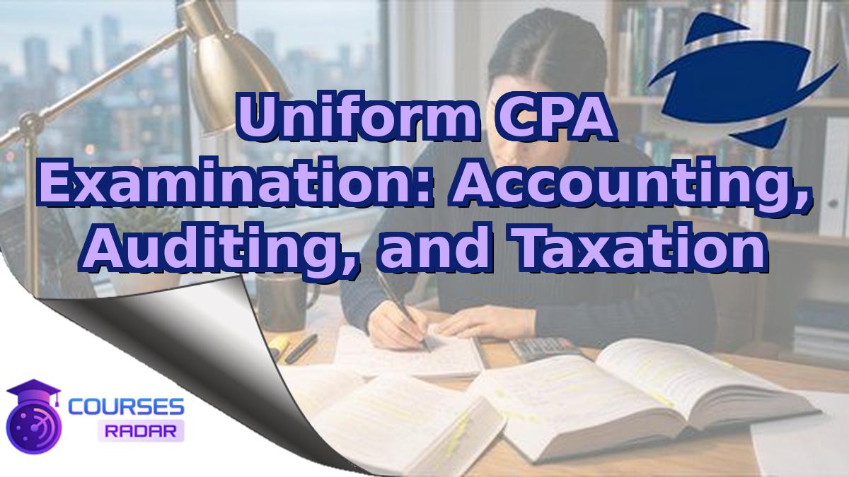Uniform CPA Examination: Accounting, Auditing, and Taxation