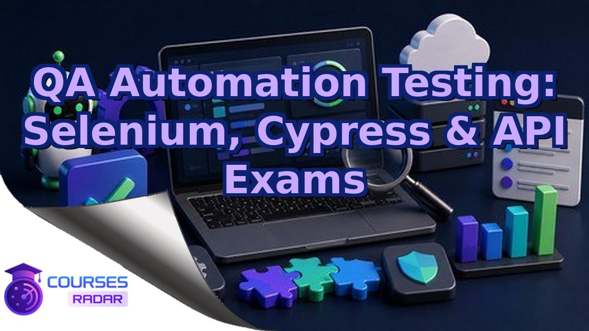 QA Automation Testing: Selenium, Cypress & API Exams
