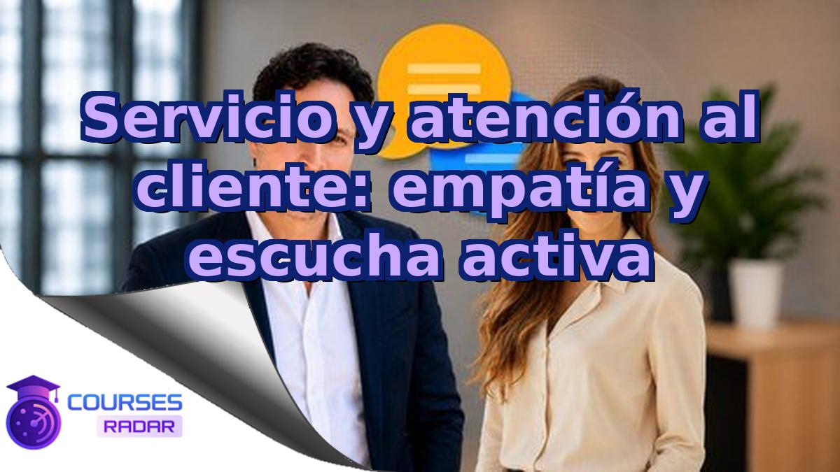 Servicio y atención al cliente: empatía y escucha activa