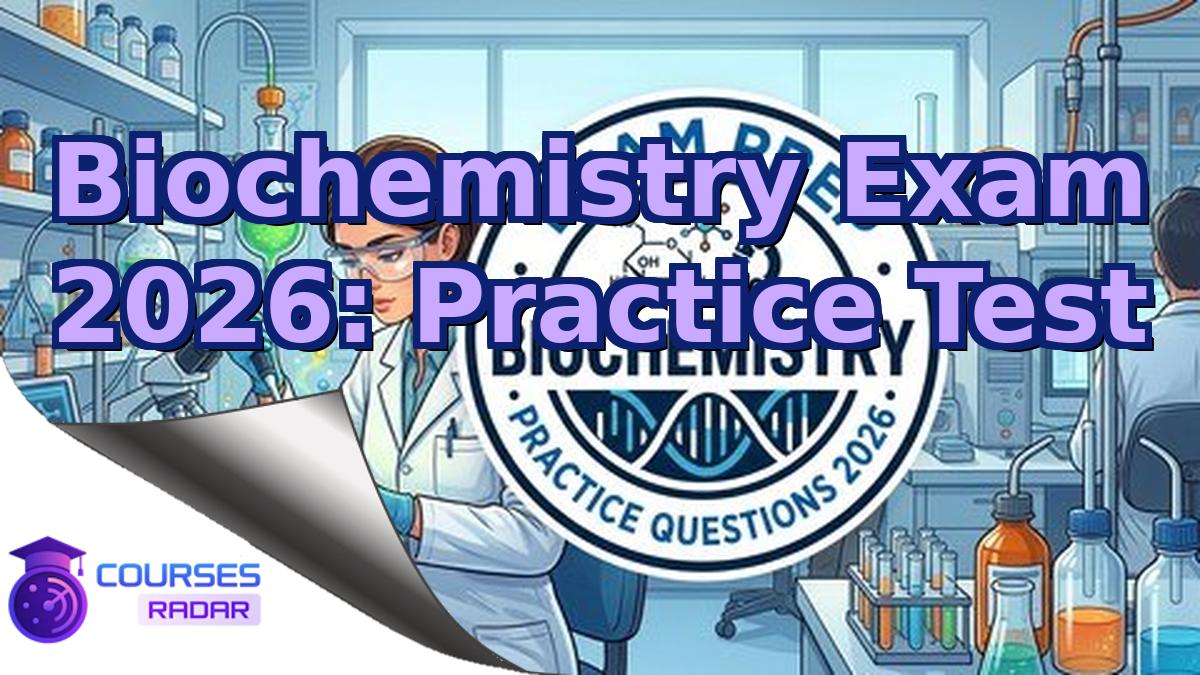 Biochemistry Exam 2026: Practice Test