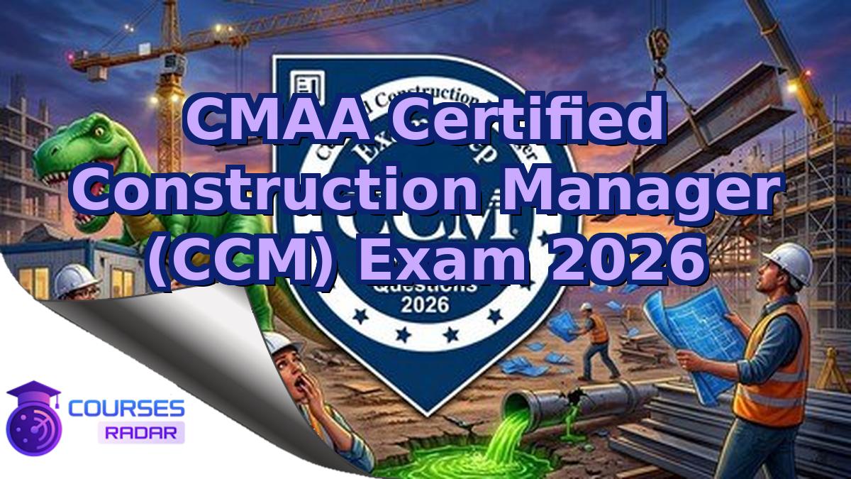CMAA Certified Construction Manager (CCM) Exam 2026