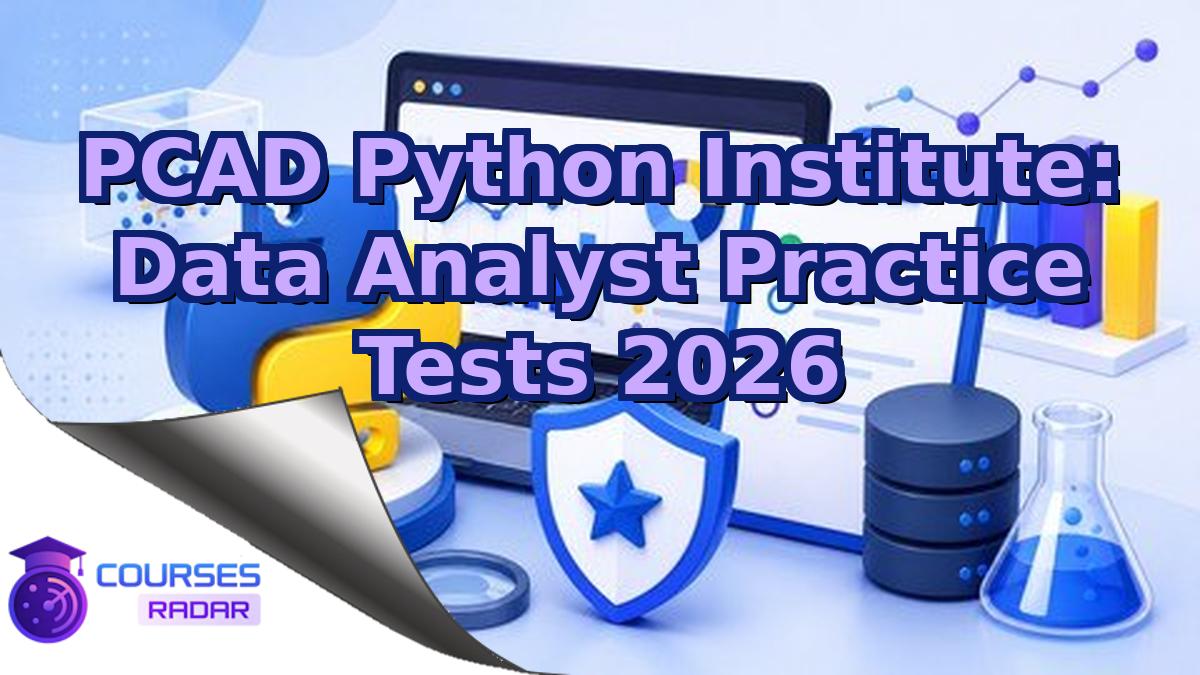 PCAD Python Institute: Data Analyst Practice Tests 2026