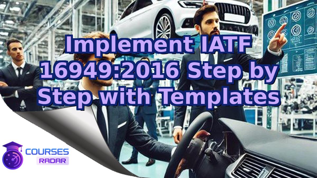 Implement IATF 16949:2016 Step by Step with Templates