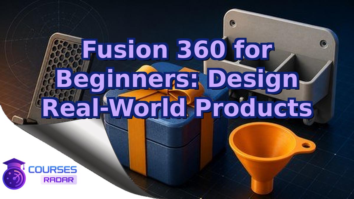 Fusion 360 for Beginners: Design Real-World Products