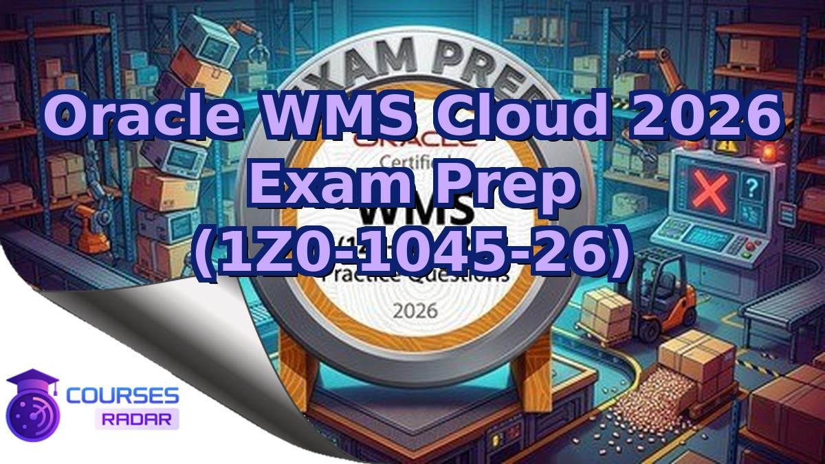 Oracle WMS Cloud 2026 Exam Prep (1Z0-1045-26)