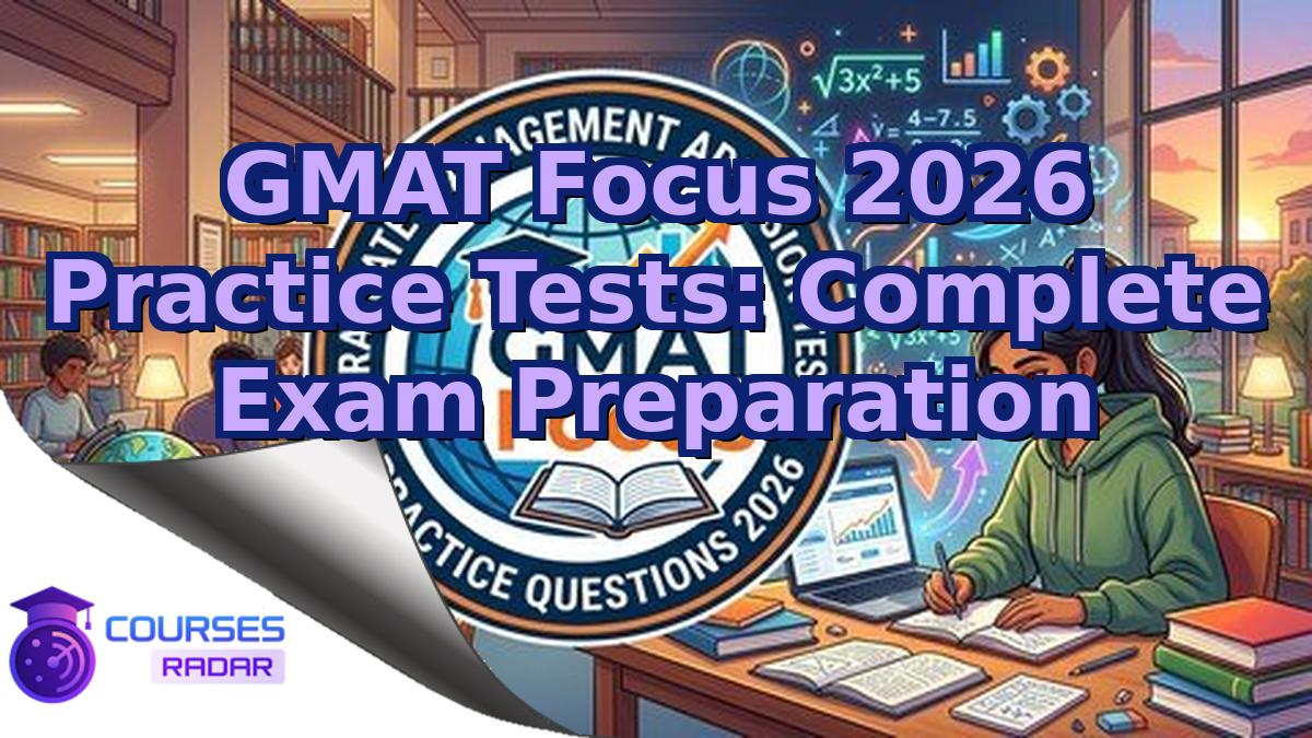 GMAT Focus 2026 Practice Tests: Complete Exam Preparation