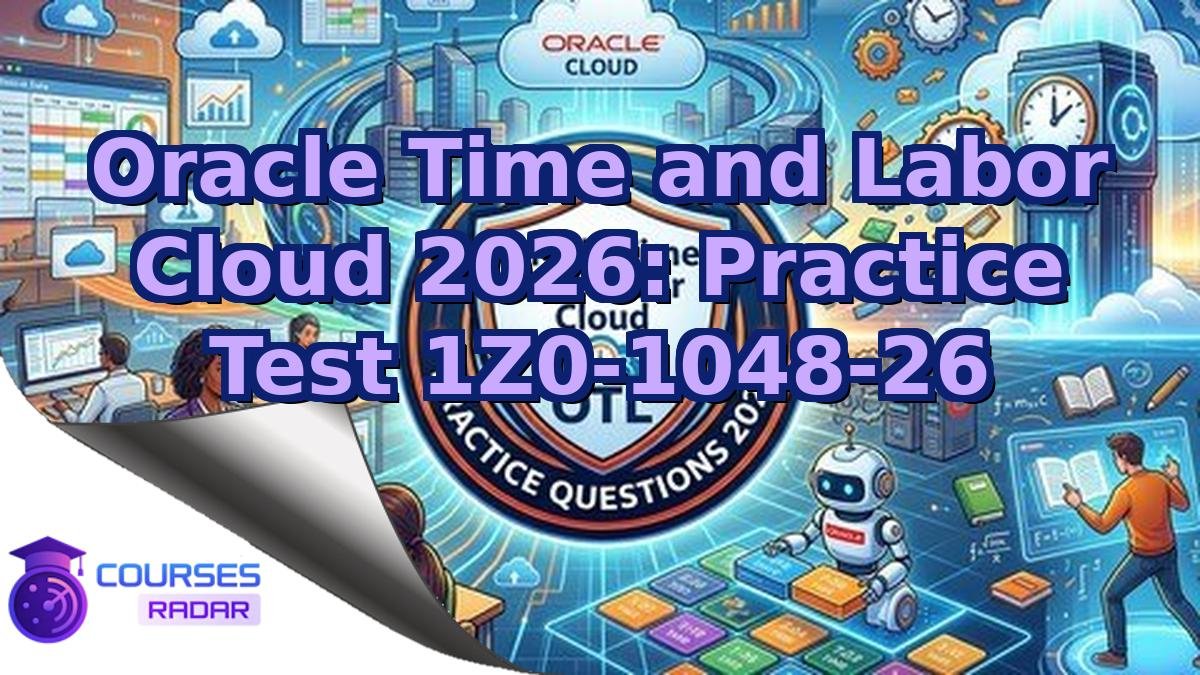 Oracle Time and Labor Cloud 2026: Practice Test 1Z0-1048-26