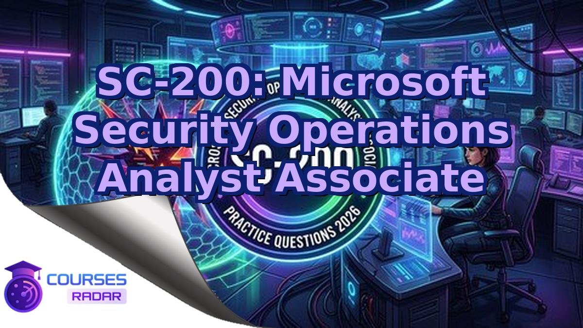 SC-200: Microsoft Security Operations Analyst Associate