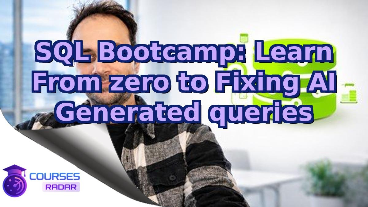 SQL Bootcamp: Learn From zero to Fixing AI Generated queries