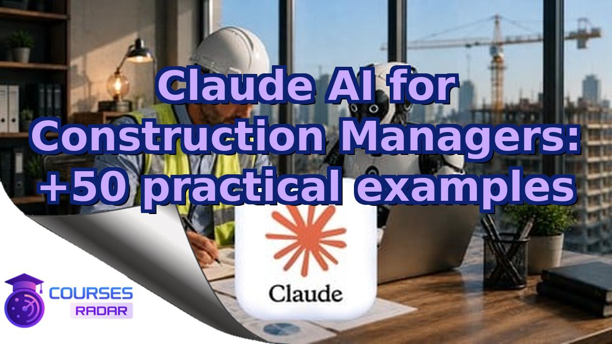 Claude AI for Construction Managers: +50 practical examples