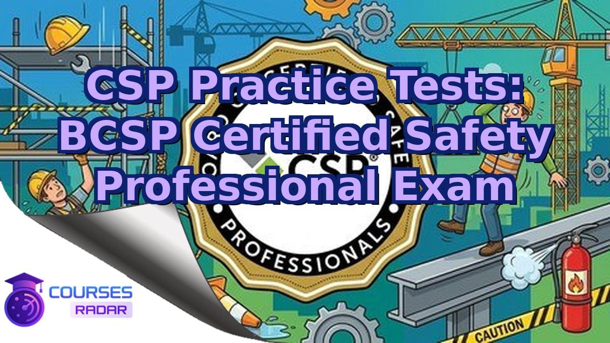 CSP Practice Tests: BCSP Certified Safety Professional Exam