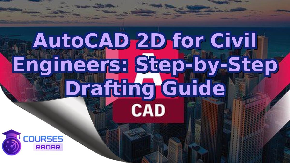 AutoCAD 2D for Civil Engineers: Step-by-Step Drafting Guide
