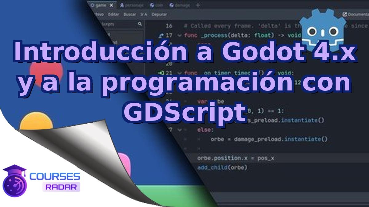 Introducción a Godot 4.x y a la programación con GDScript
