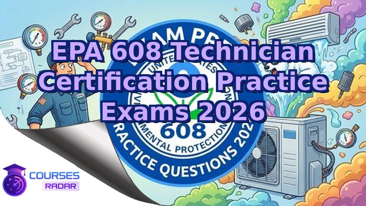 EPA 608 Technician Certification Practice Exams 2026