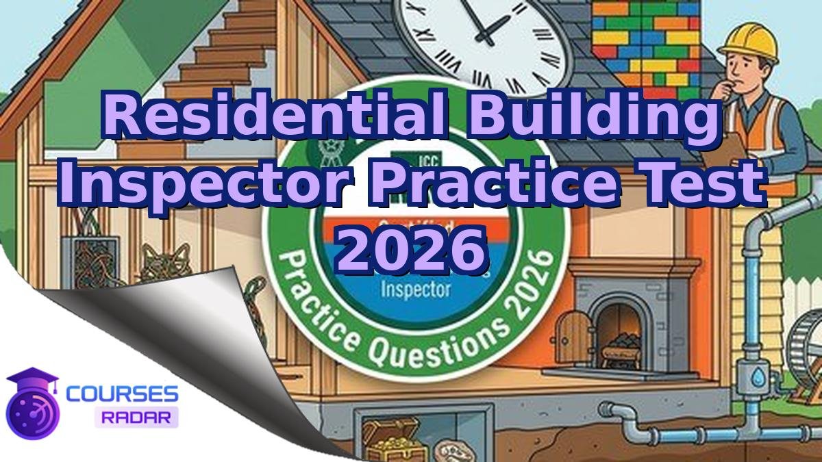 Residential Building Inspector Practice Test 2026