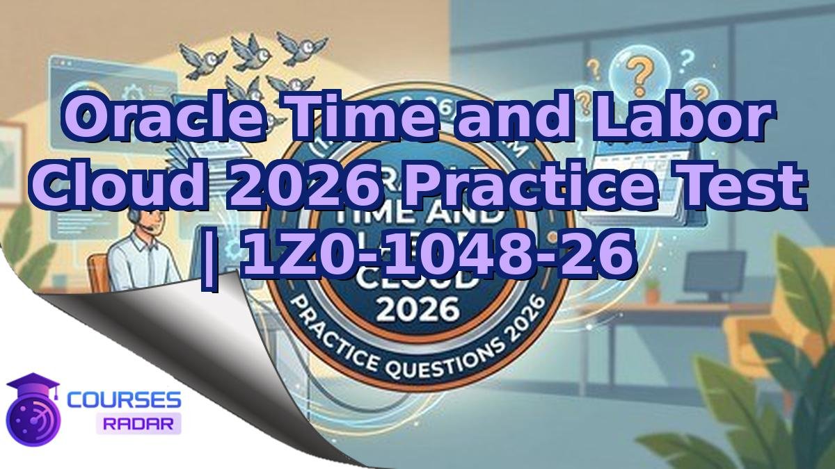 Oracle Time and Labor Cloud 2026 Practice Test | 1Z0-1048-26