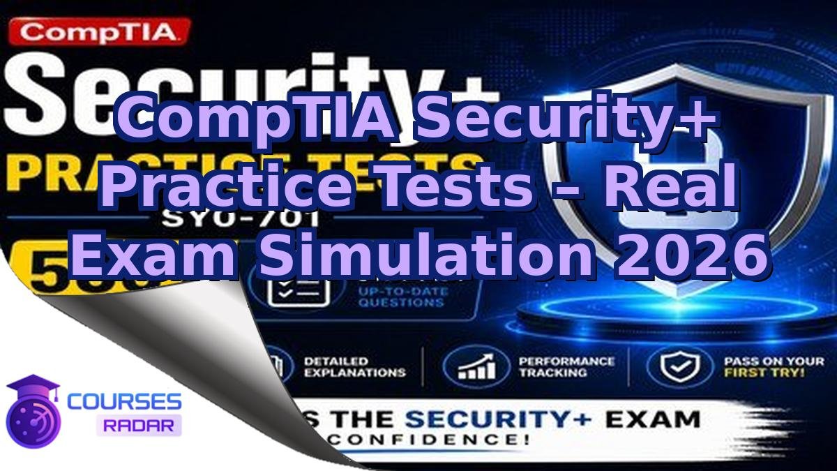 CompTIA Security+ Practice Tests – Real Exam Simulation 2026