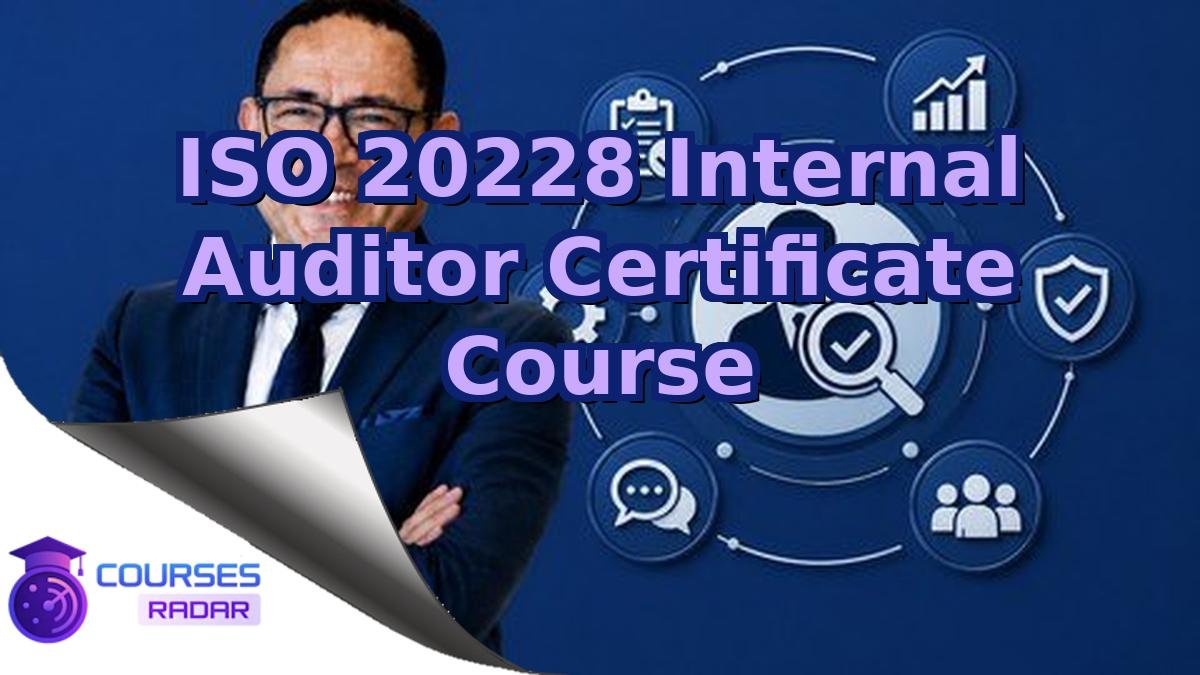 ISO 20228 Internal Auditor Certificate Course