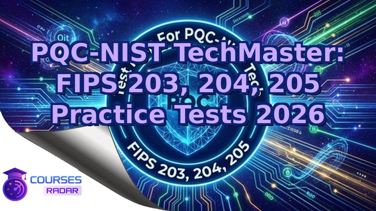 PQC-NIST TechMaster: FIPS 203, 204, 205 Practice Tests 2026