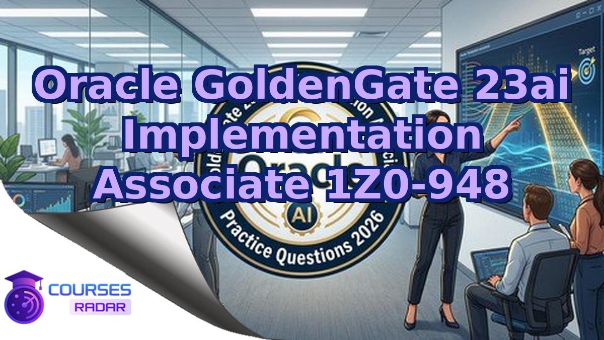 Oracle GoldenGate 23ai Implementation Associate 1Z0-948