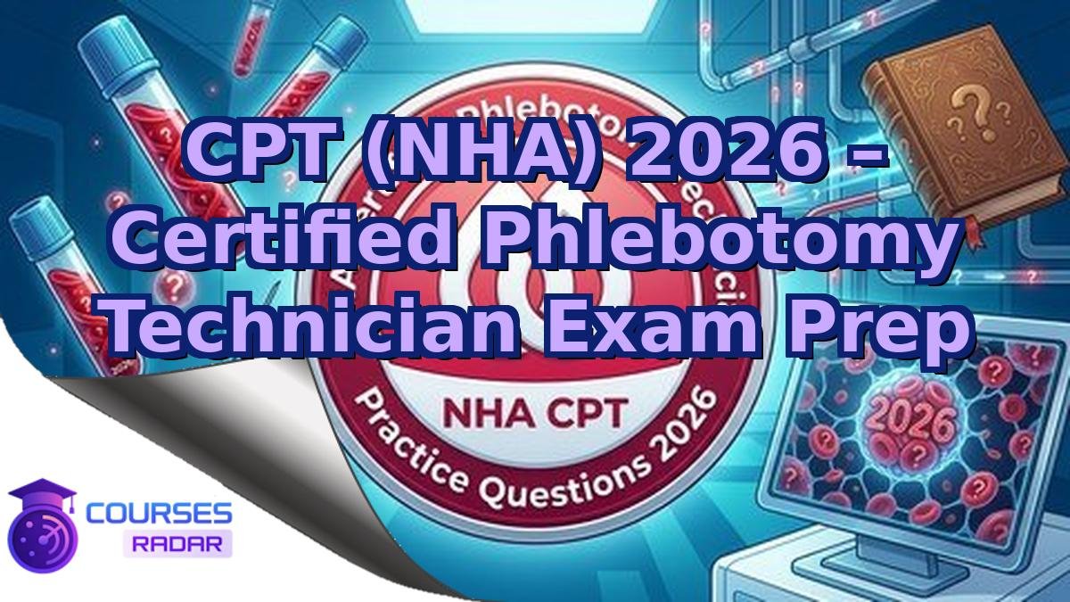 CPT (NHA) 2026 – Certified Phlebotomy Technician Exam Prep