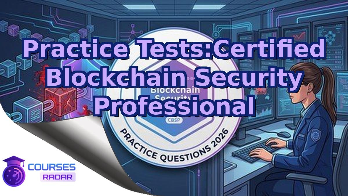 Practice Tests:Certified Blockchain Security Professional