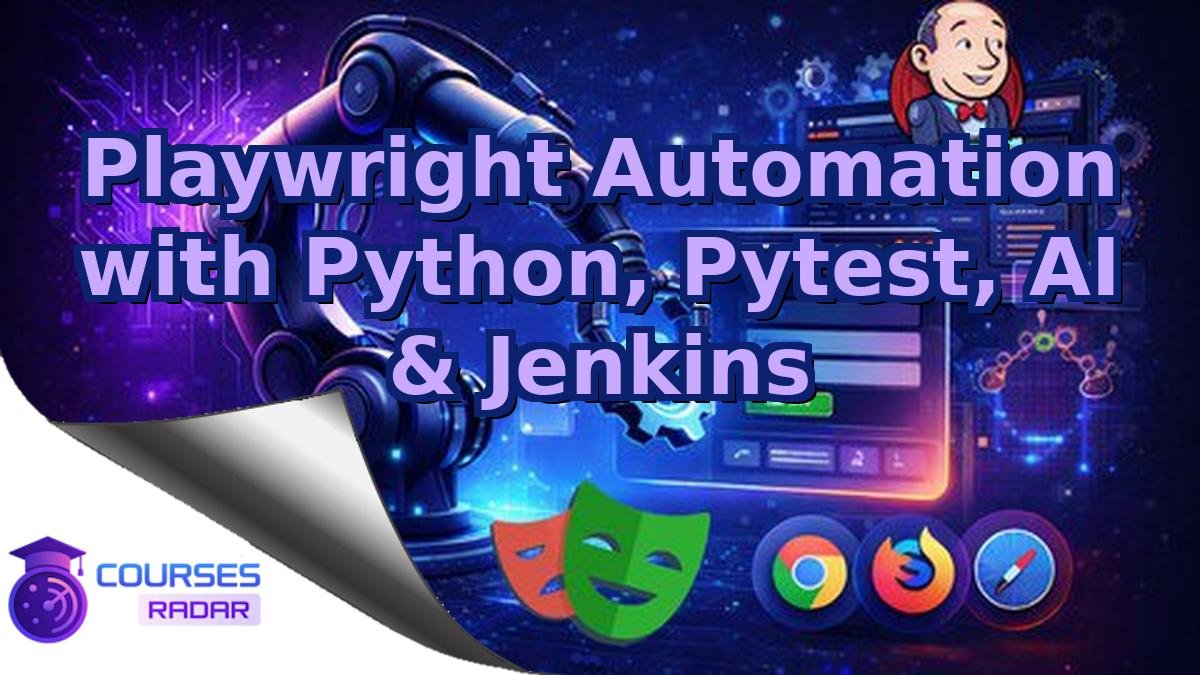 Playwright Automation with Python, Pytest, AI & Jenkins