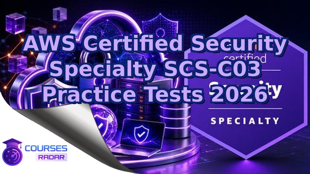 AWS Certified Security Specialty SCS-C03 Practice Tests 2026
