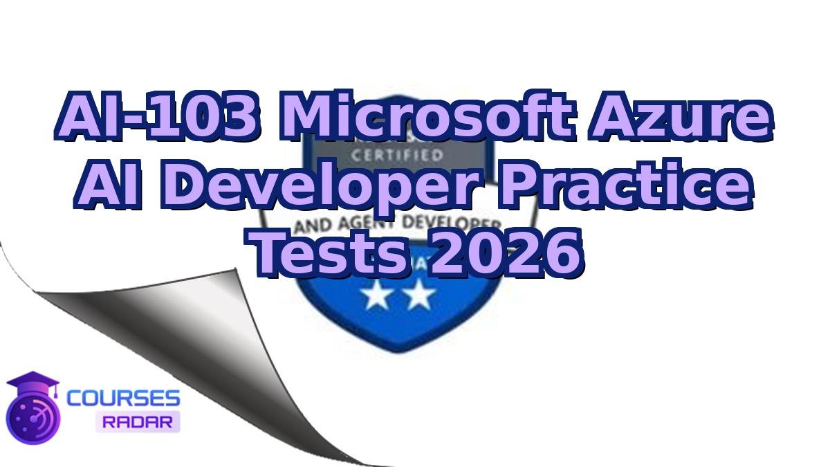 AI-103 Microsoft Azure AI Developer Practice Tests 2026