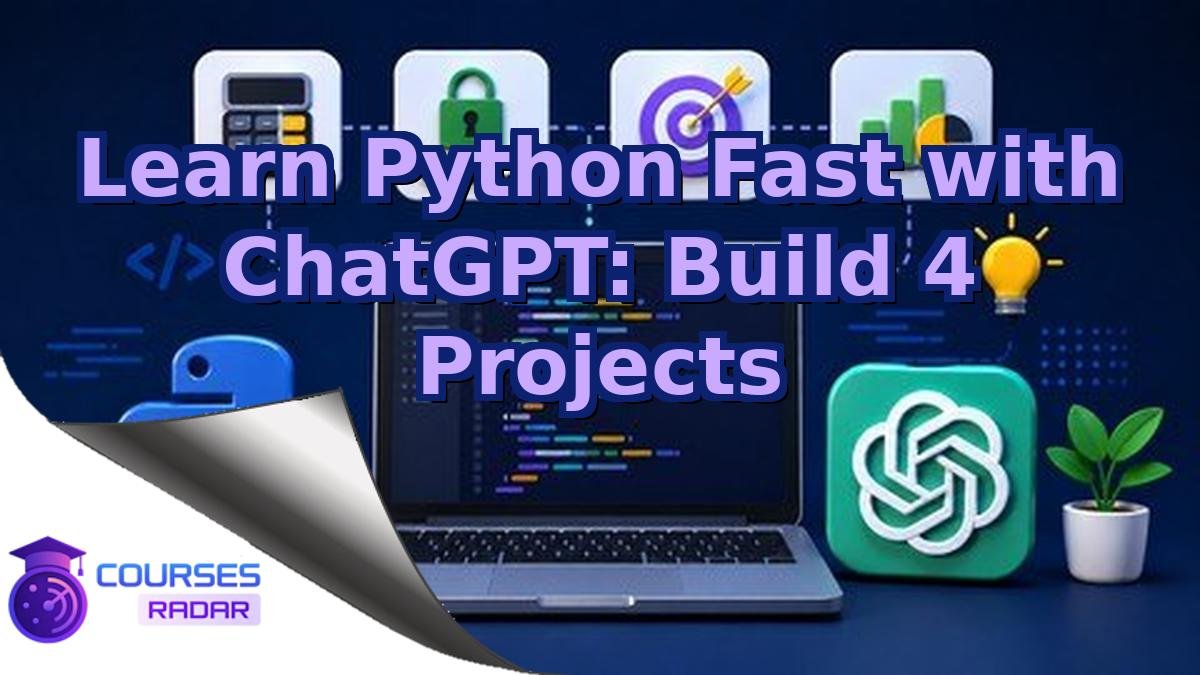 Learn Python Fast with ChatGPT: Build 4 Projects
