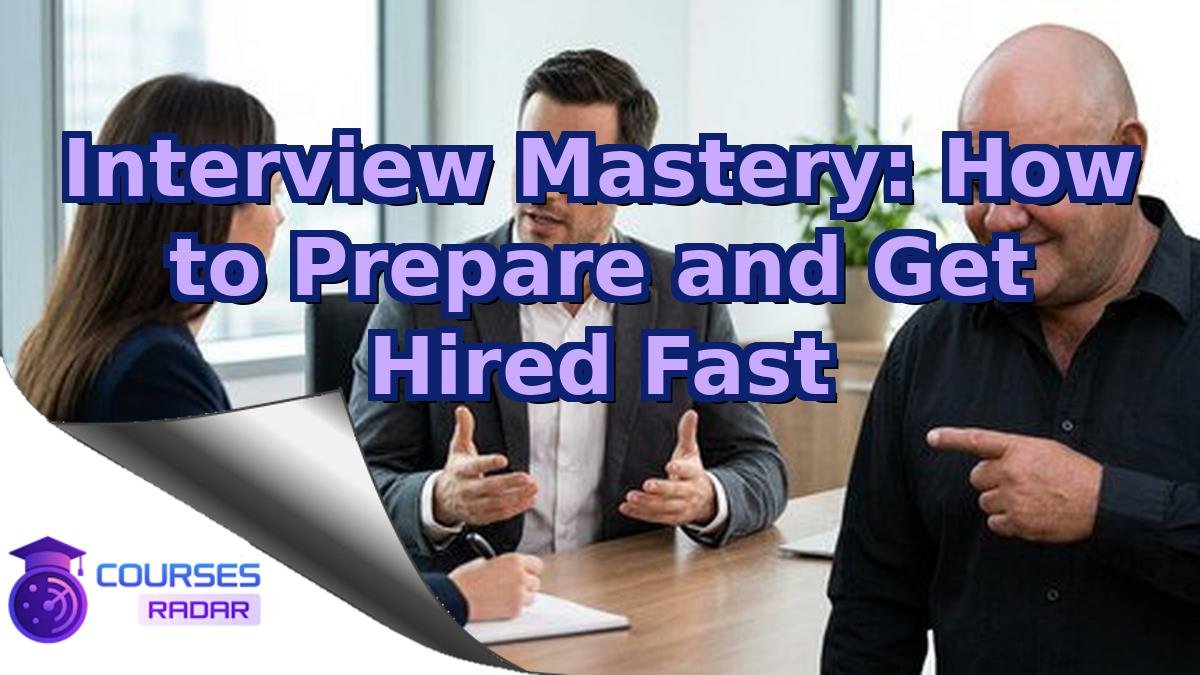 Interview Mastery: How to Prepare and Get Hired Fast