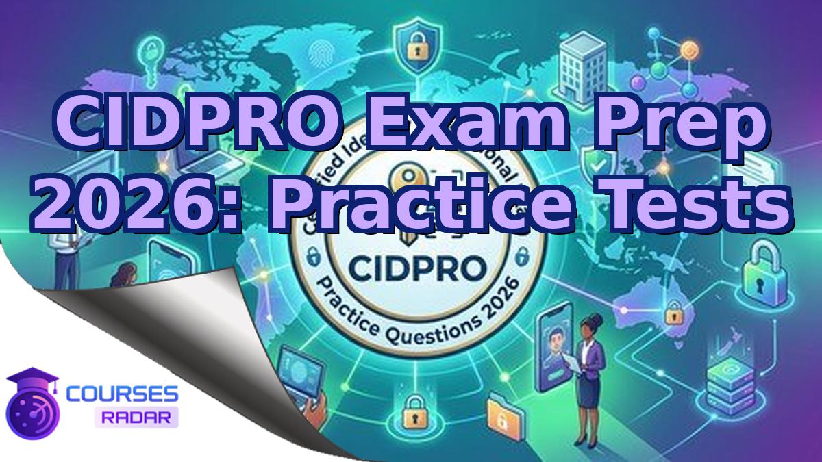 CIDPRO Exam Prep 2026: Practice Tests