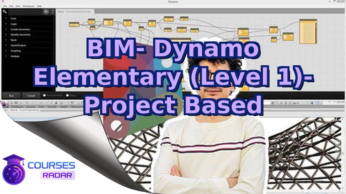 BIM- Dynamo Elementary (Level 1)- Project Based