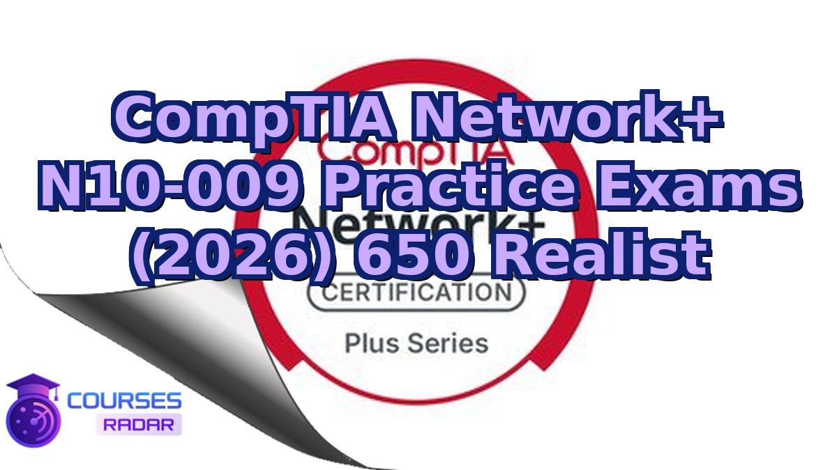 CompTIA Network+ N10-009 Practice Exams (2026) 650 Realist