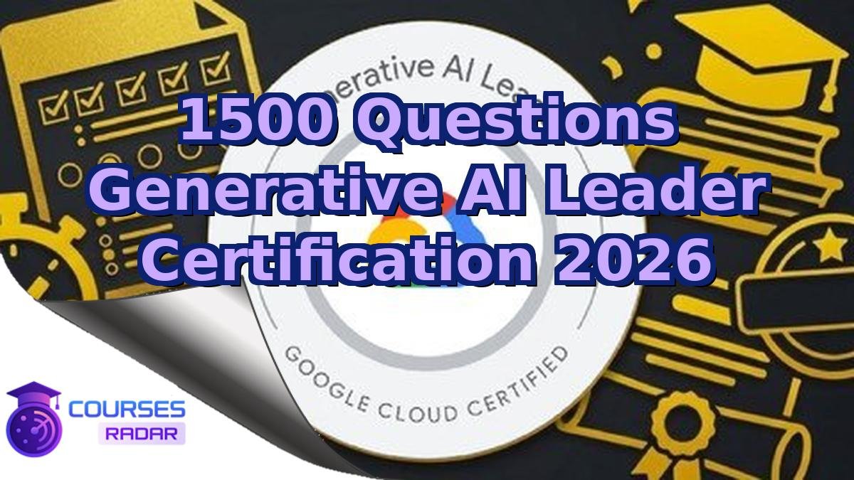 1500 Questions Generative AI Leader Certification 2026