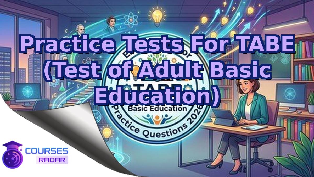Practice Tests For TABE (Test of Adult Basic Education)