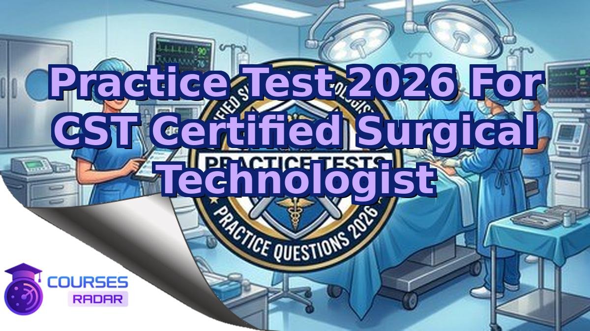 Practice Test 2026 For CST Certified Surgical Technologist