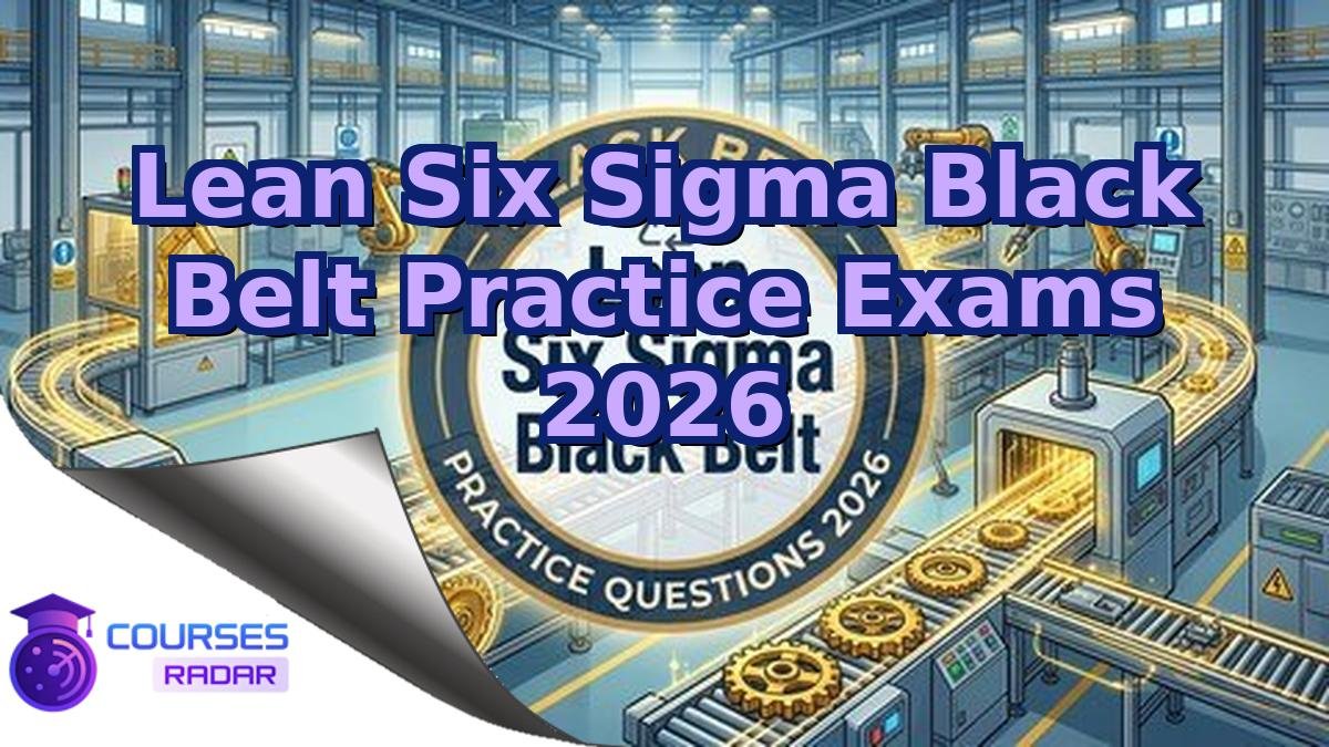 Lean Six Sigma Black Belt Practice Exams 2026